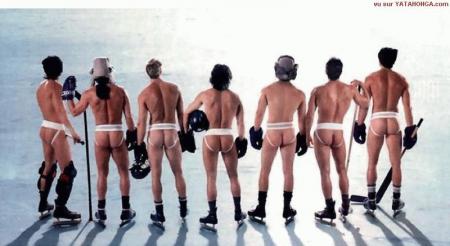 joueurs de hockey