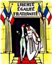 liberte - fraternite- egalité 