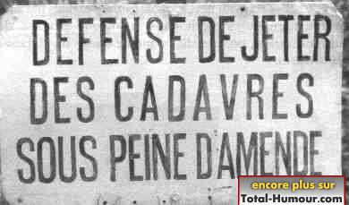 au cas ou......
