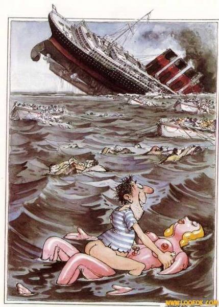 un homme a la mer !!!!