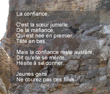 méfiance?