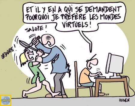 he he